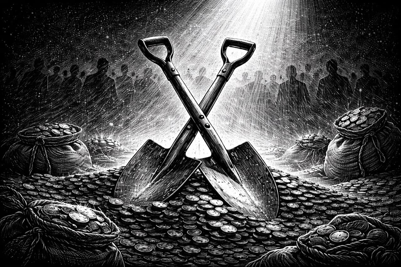 Cover image for The Gold Rush That Sells Shovels to Itself