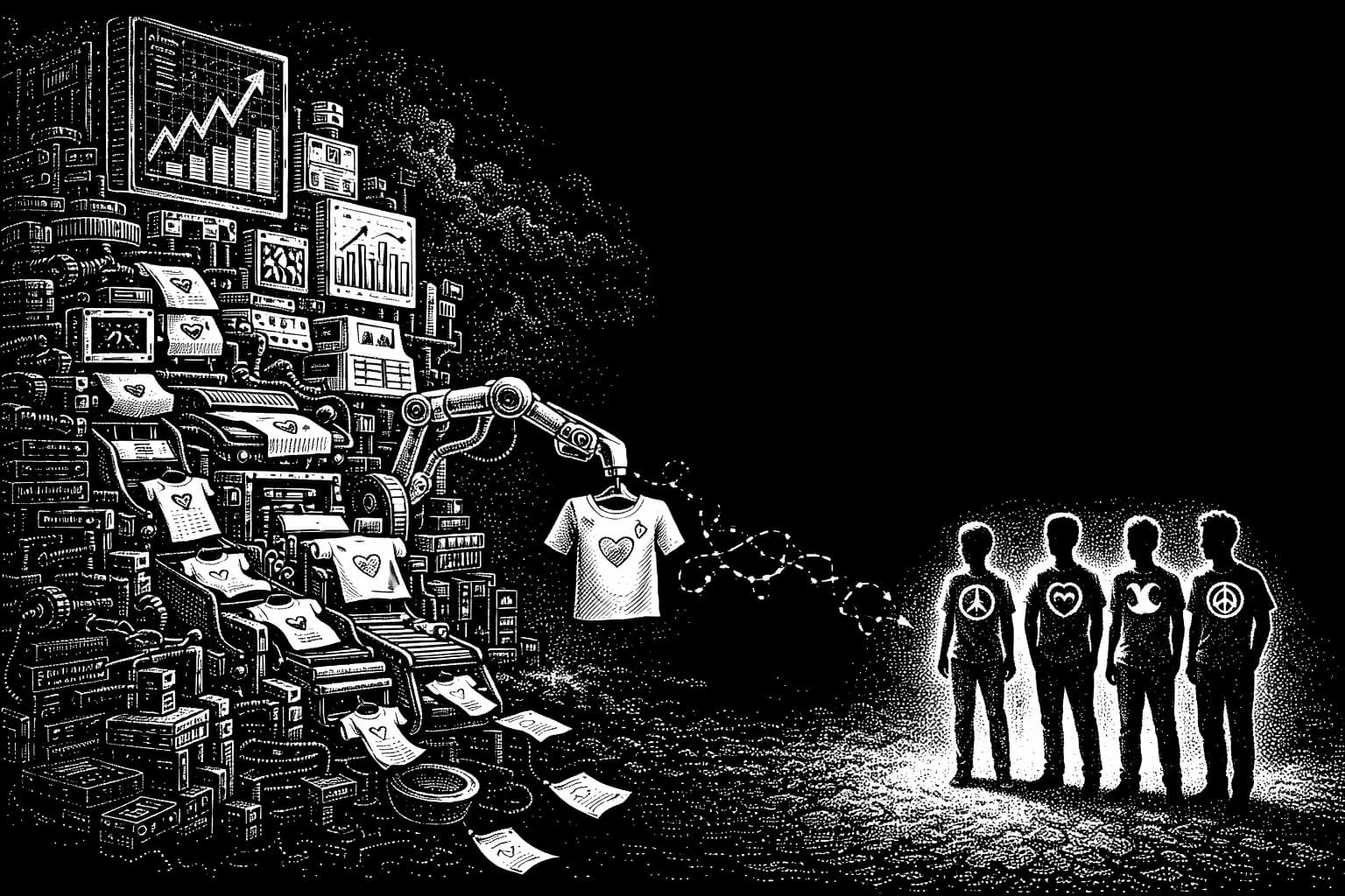 Cover image for Your Customers Aren't Wearing Your T-Shirt Anymore